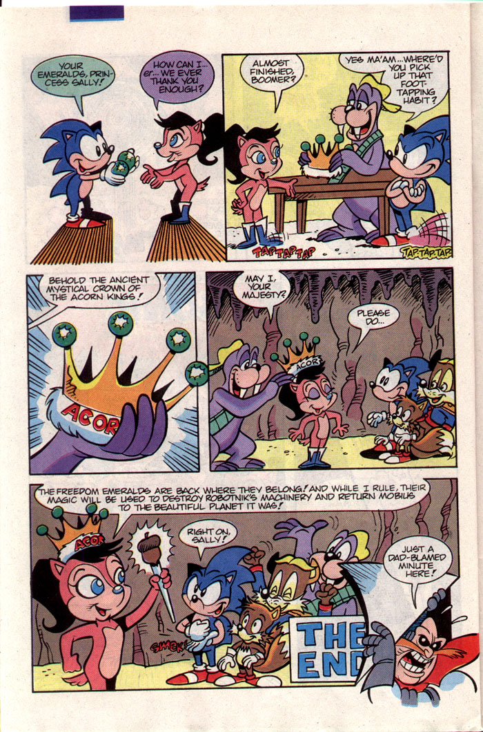 Sonic - Archie Adventure Series April 1993 Page 23